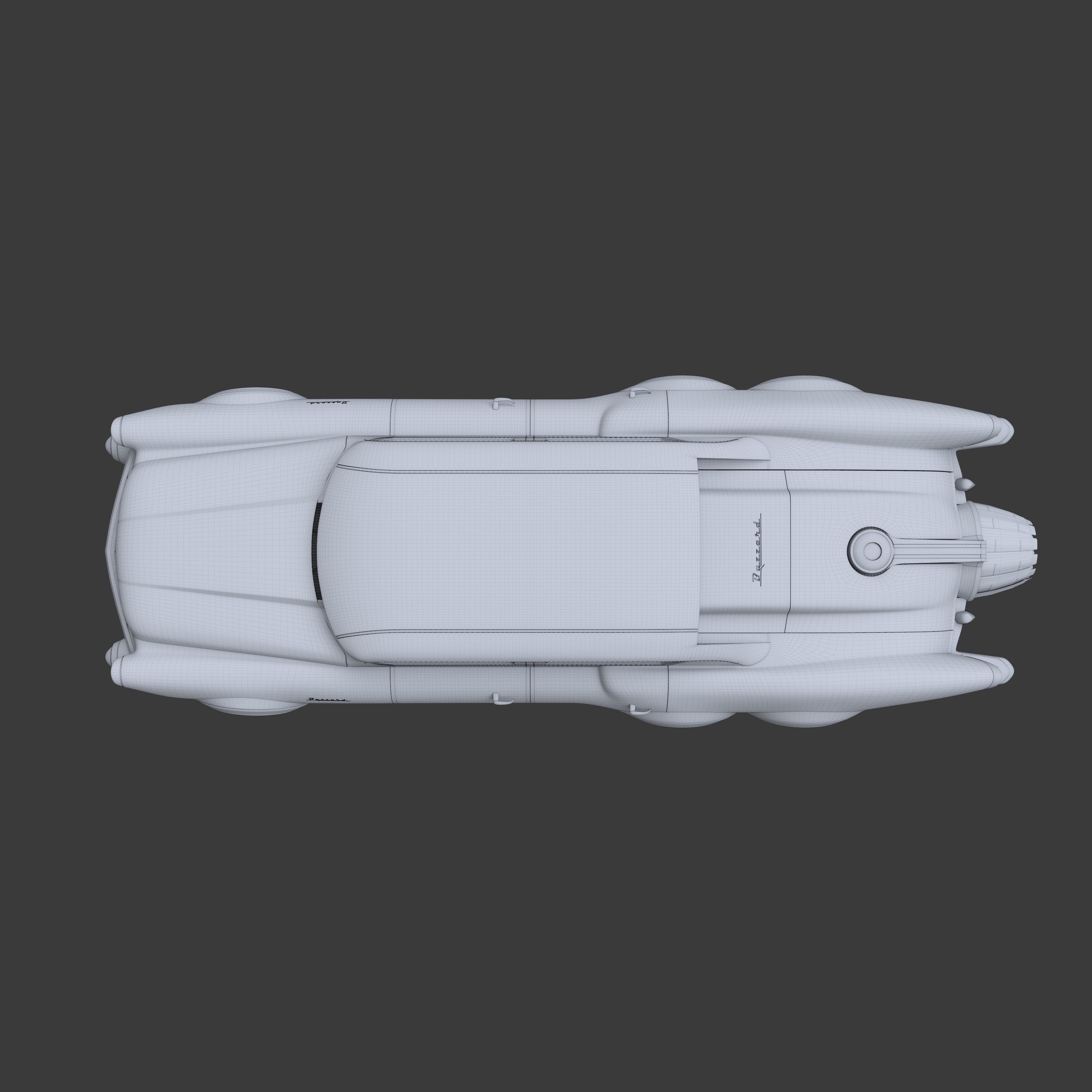 Futuristic flying car 7 3D model_18