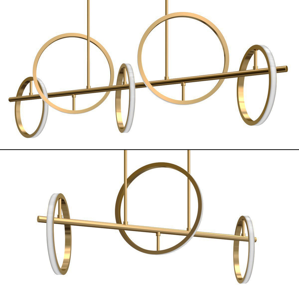 Rack and row luminaire GRACE 3D model_2