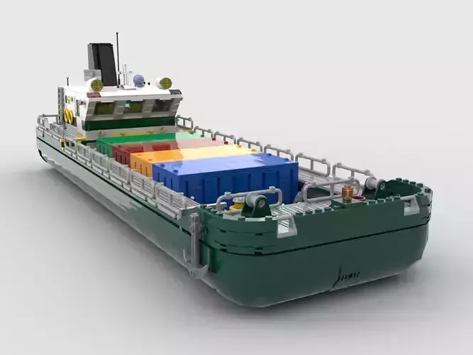 Cargo ship Container ship  LEGO TOY 