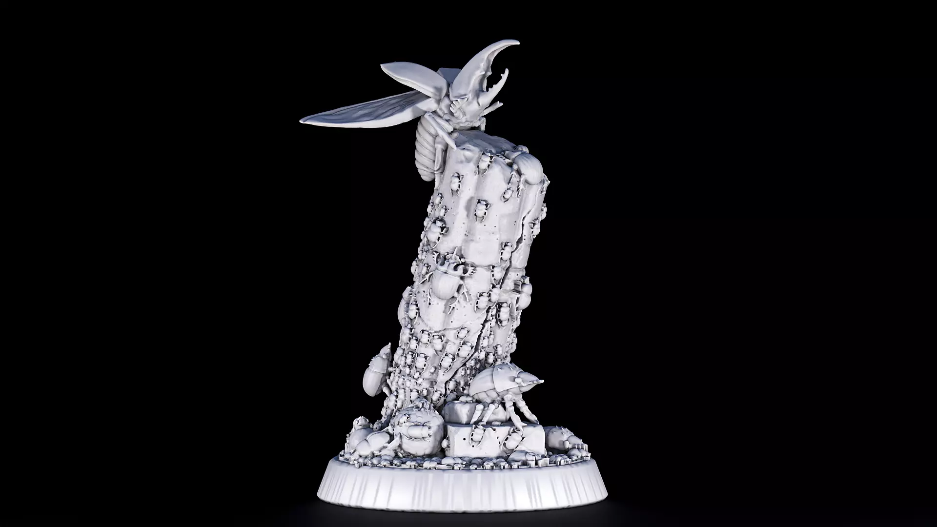 scarab swarm 3D print model_0