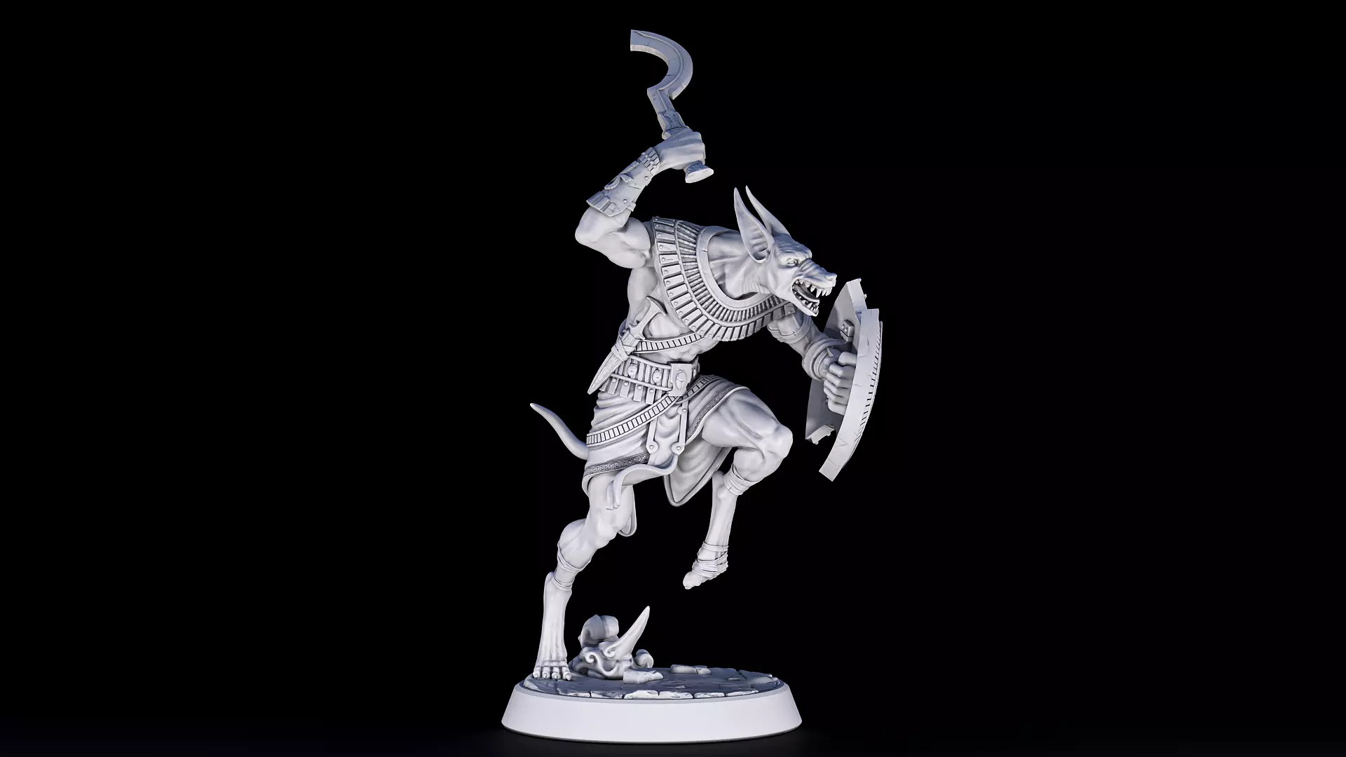 were jackal 3D print model_0