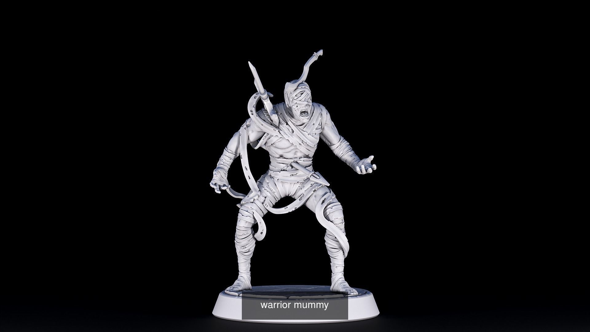 desert mummy part 2 3D Model Collection_4