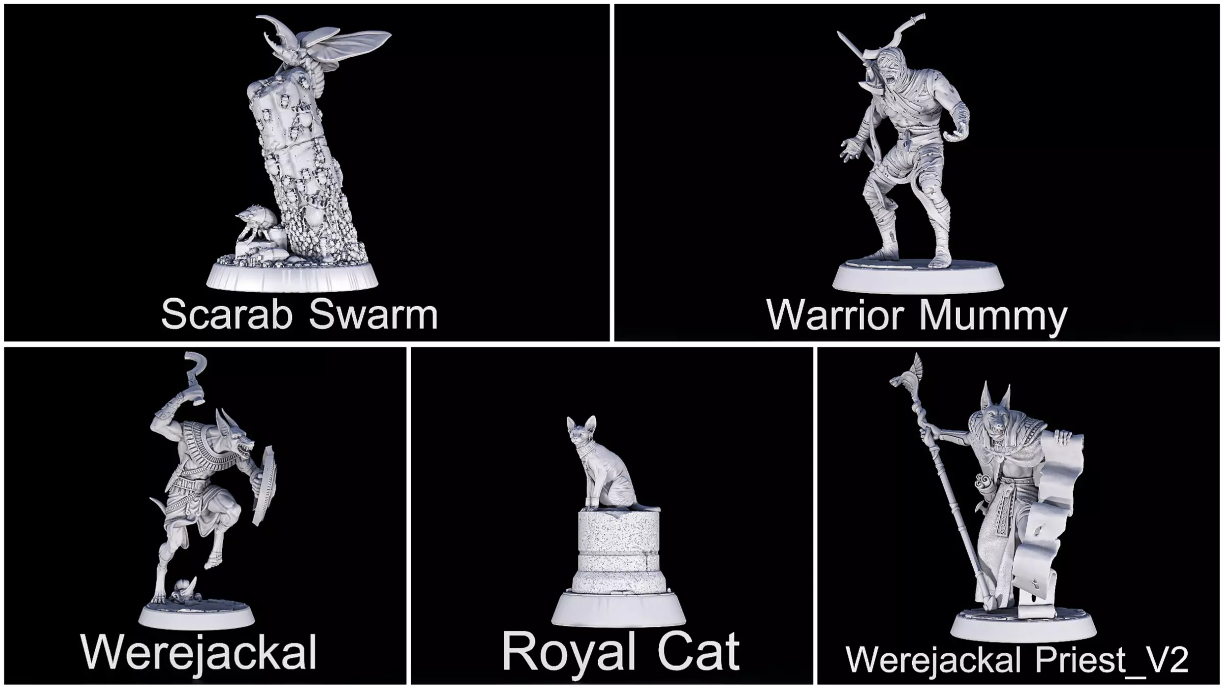 desert mummy part 2 3D Model Collection_0