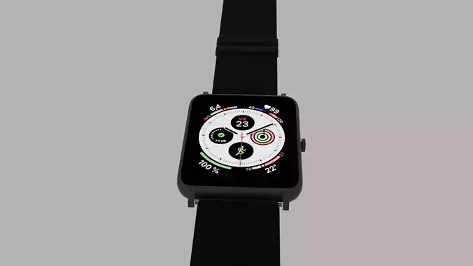 Smart Watch 3D Model