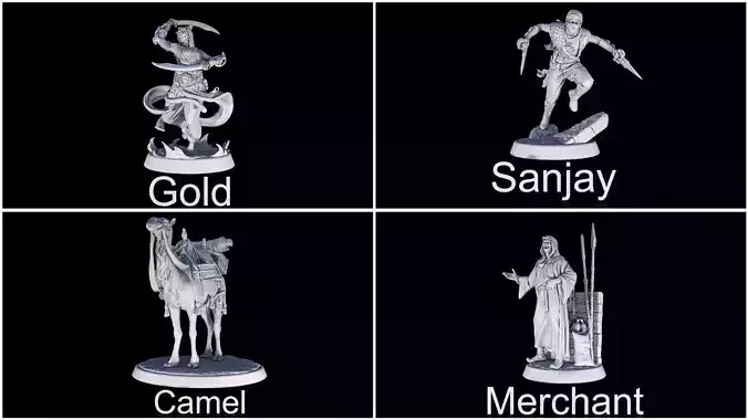 mummy part 3 3D Model Collection