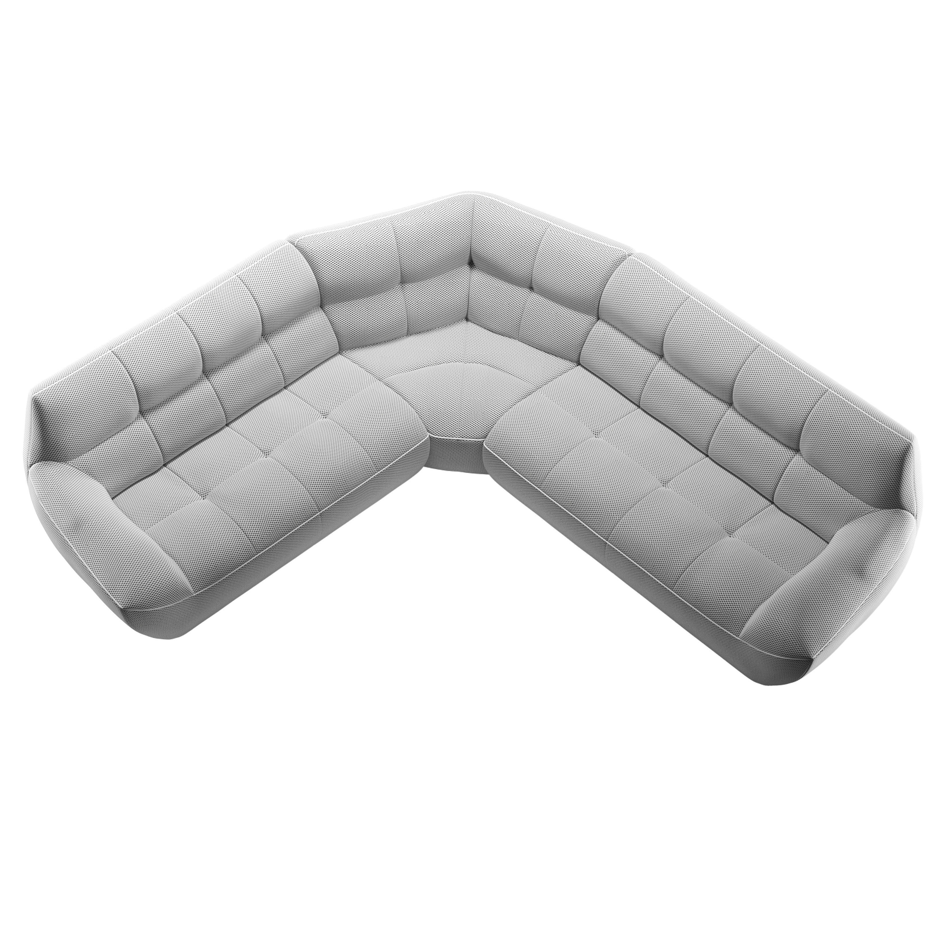 Albatros corner sofa by Nordholtz 3D model_2