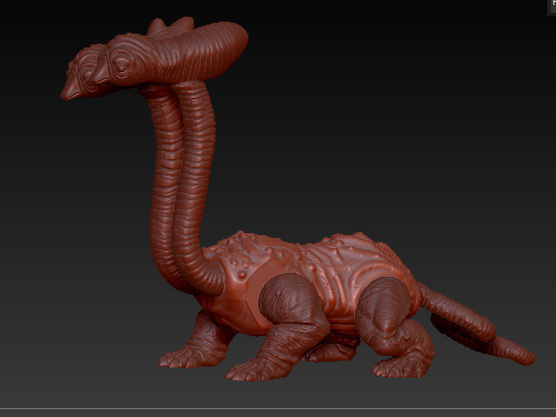 Jabba creature pack 3D print model 3 3D print model_7