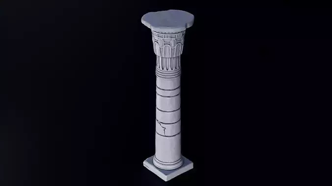 pillar  3D print model