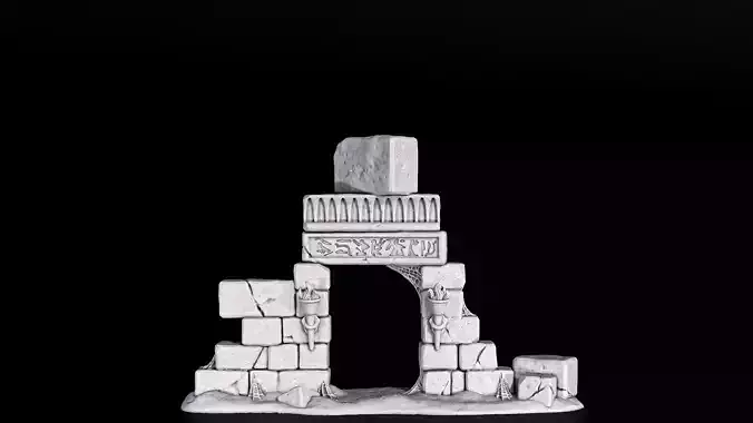 ruins 3D print model