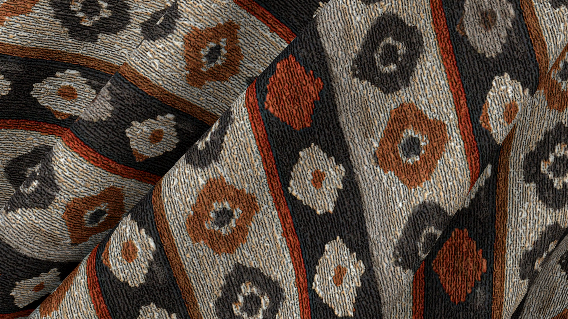 Nordic Rug VOL03 4K Seamless PNG PBR Textures Texture_3