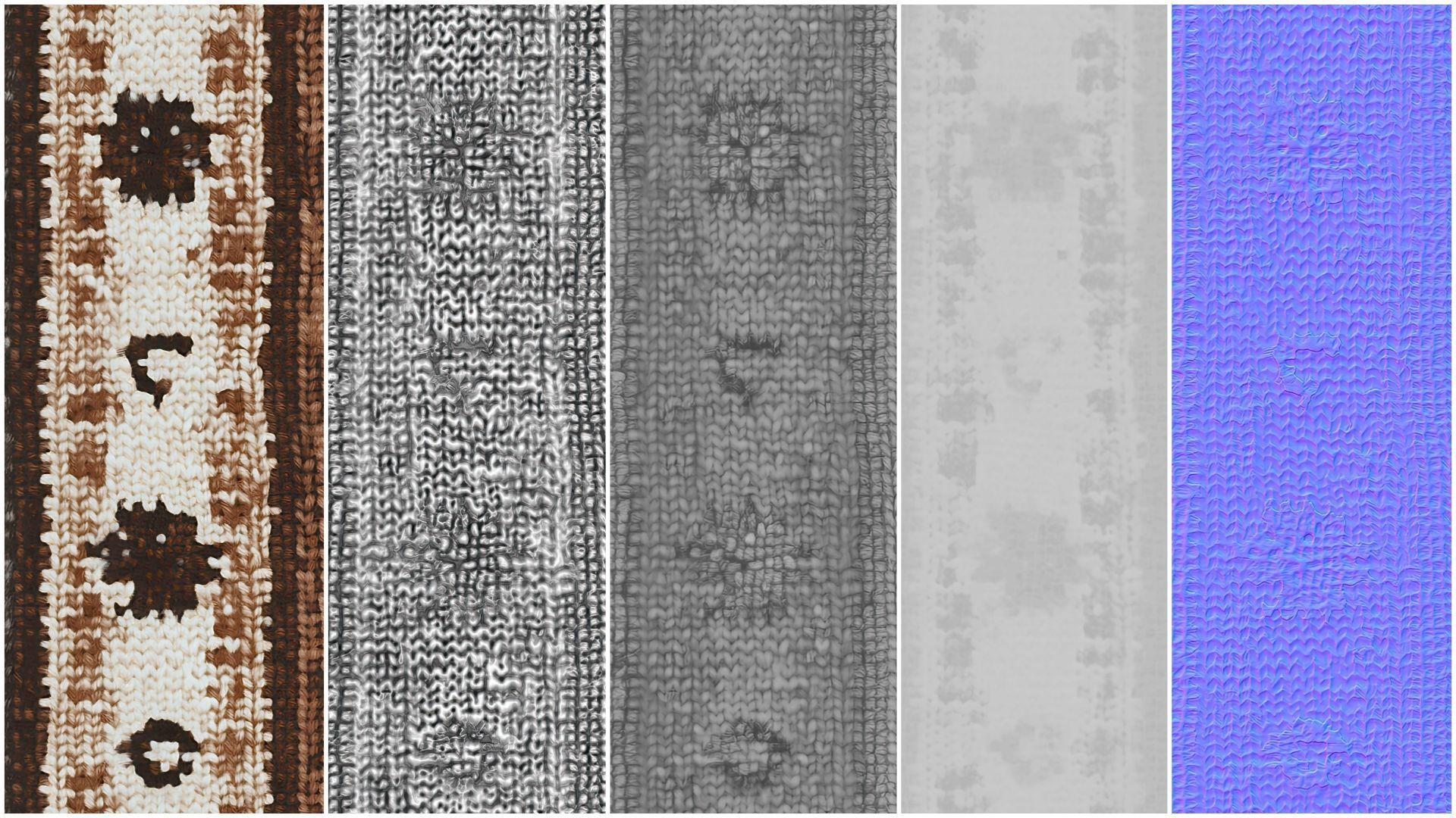 Nordic Rug VOL03 4K Seamless PNG PBR Textures Texture_1