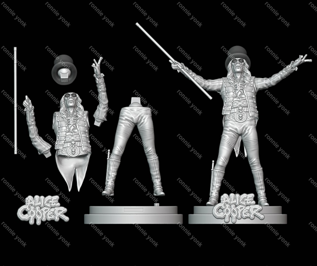 Alice Cooper 3d printing 3D print model_2