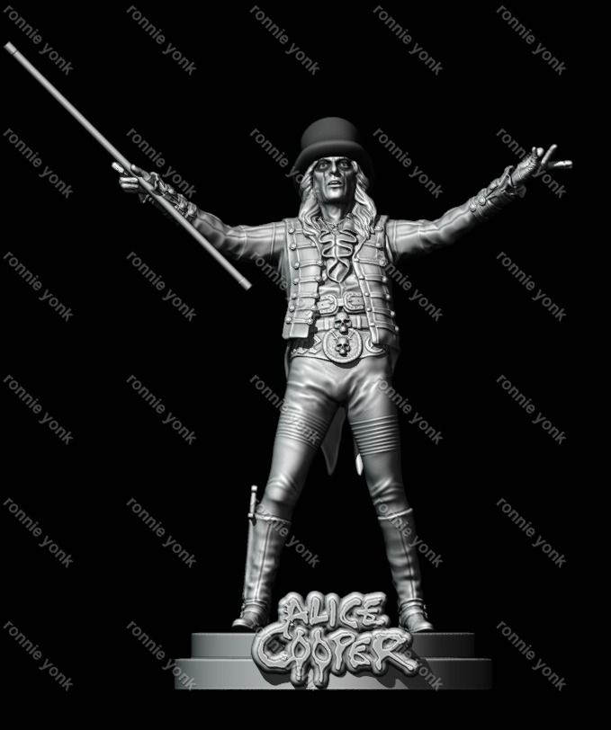 Alice Cooper 3d printing 3D print model_8