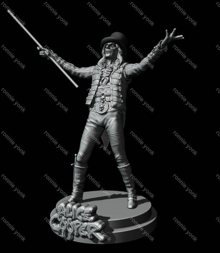 Alice Cooper 3d printing 3D print model_1
