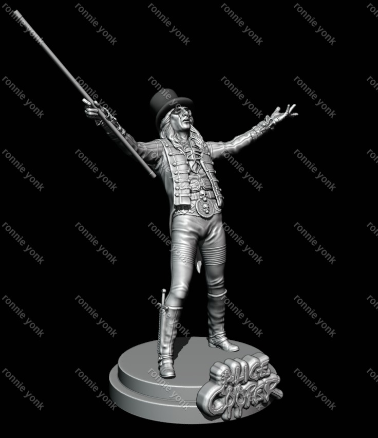 Alice Cooper 3d printing 3D print model_9