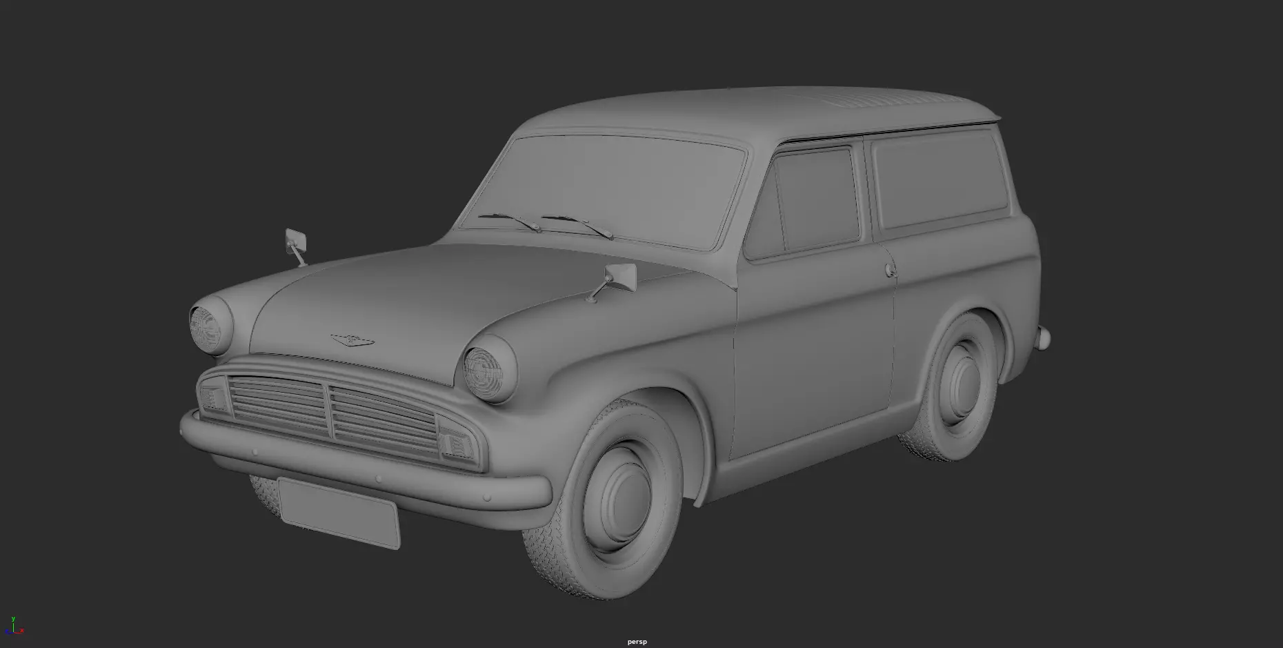 Commer Cob Vintage British Car Free 3D print model