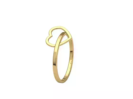Gold minimal ring2