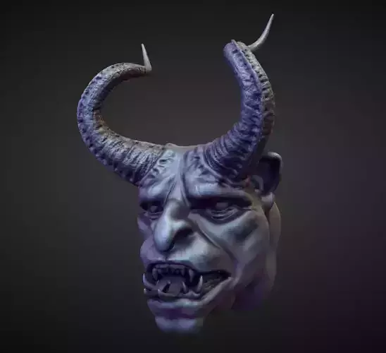 HEAD58 high poly sculpt 3D model