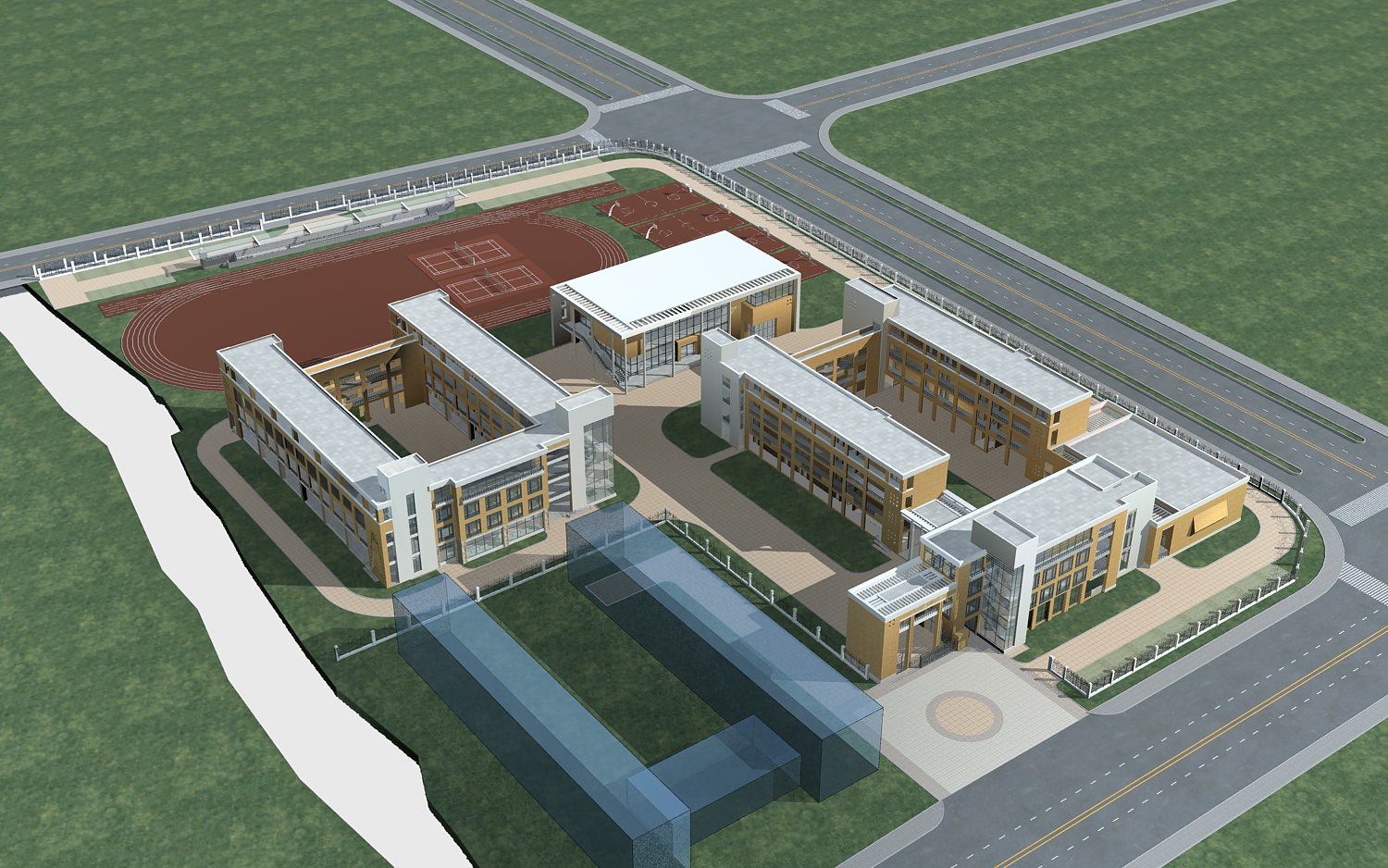 School Building Collection 50 items Vol2 3D model_28