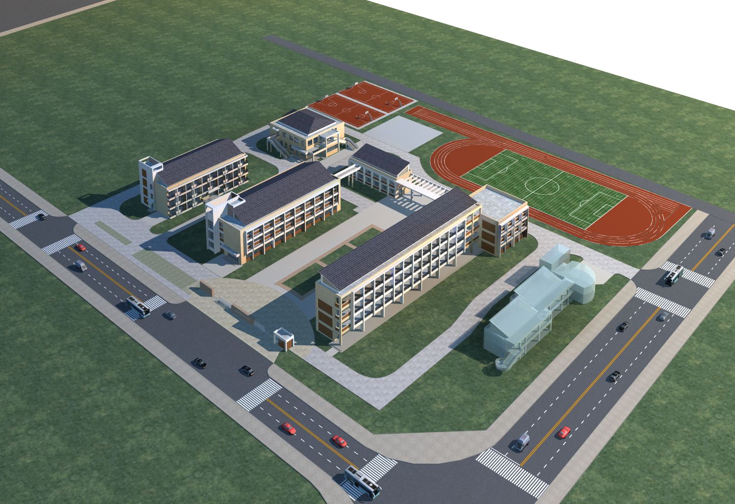 School Building Collection 50 items Vol2 3D model_26