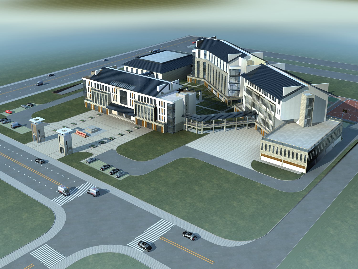 School Building Collection 50 items Vol2 3D model_16