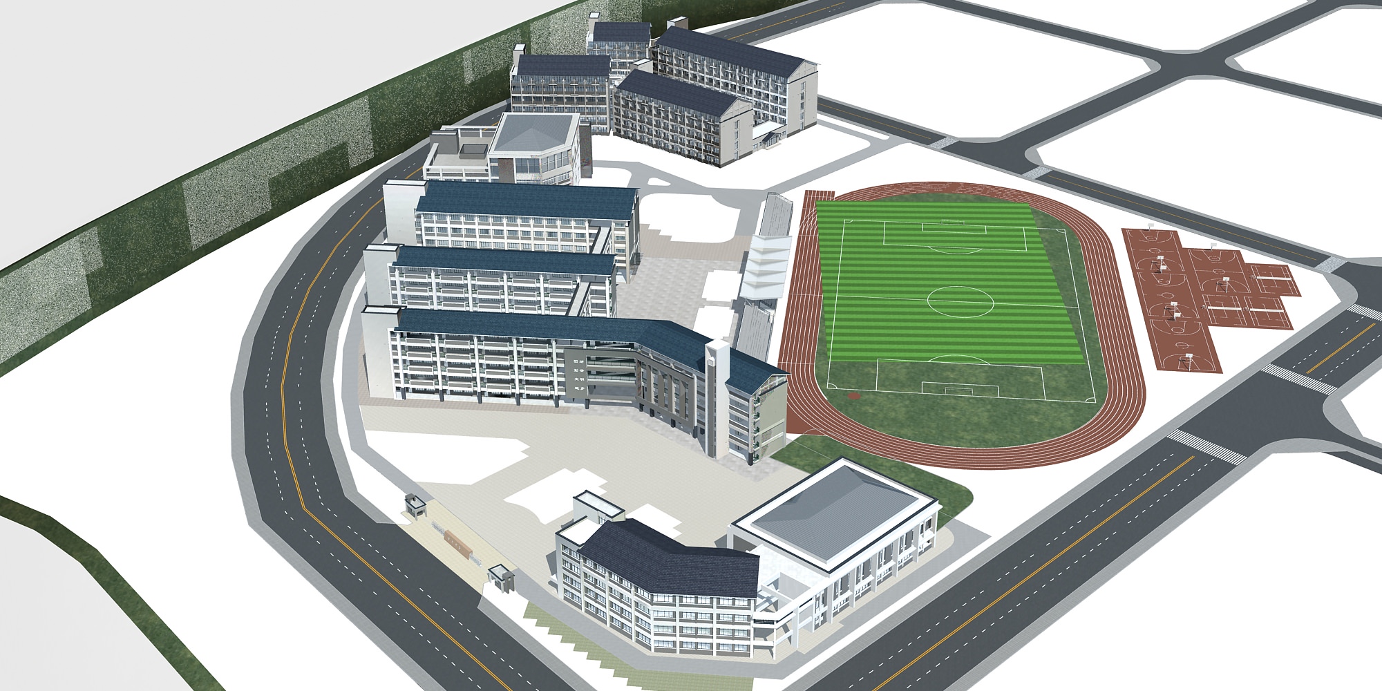 School Building Collection 50 items Vol2 3D model_8