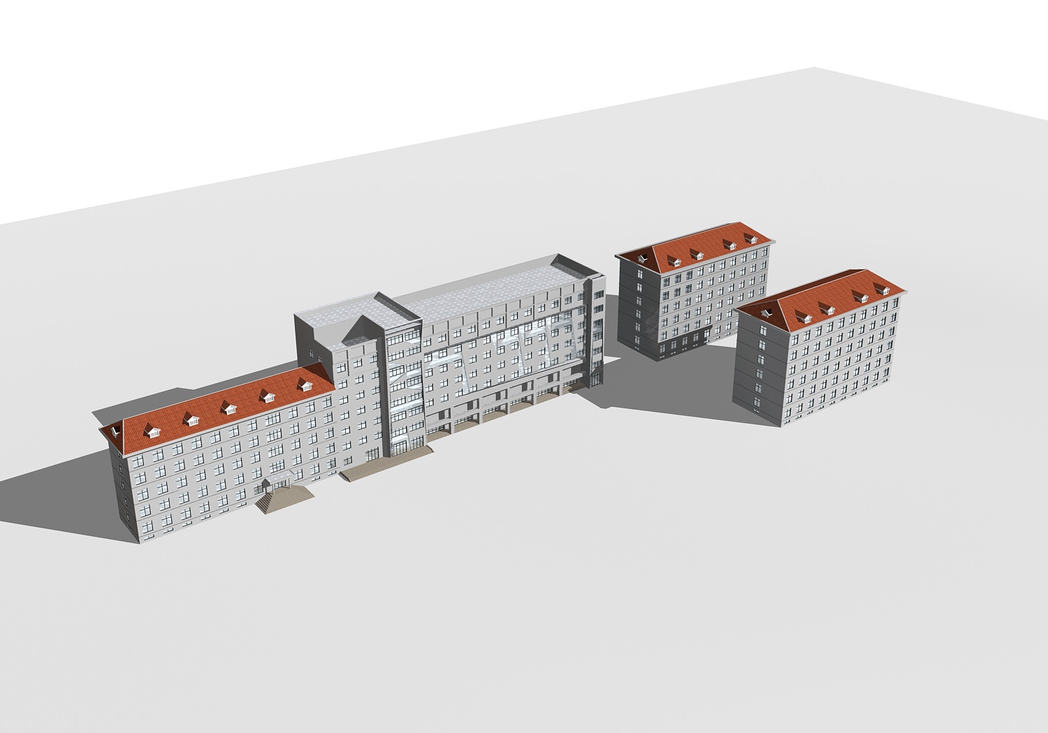 School Building Collection 50 items Vol2 3D model_48