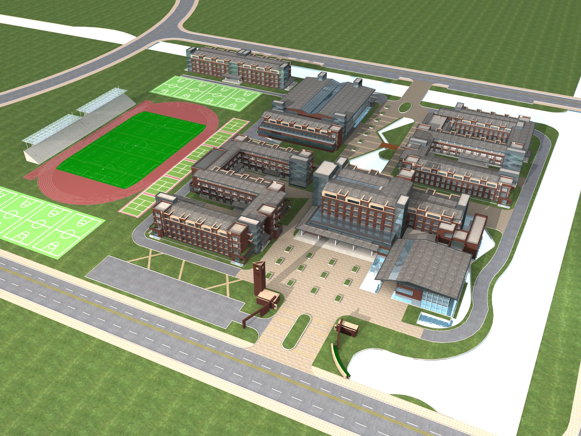 School Building Collection 50 items Vol2 3D model_2