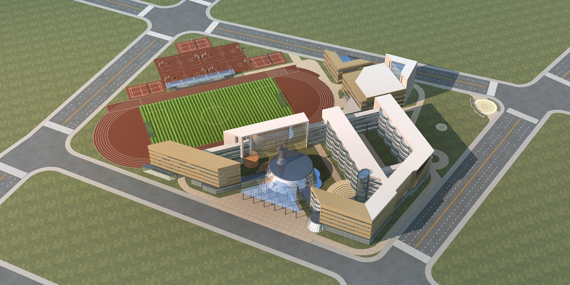 School Building Collection 50 items Vol2 3D model_29