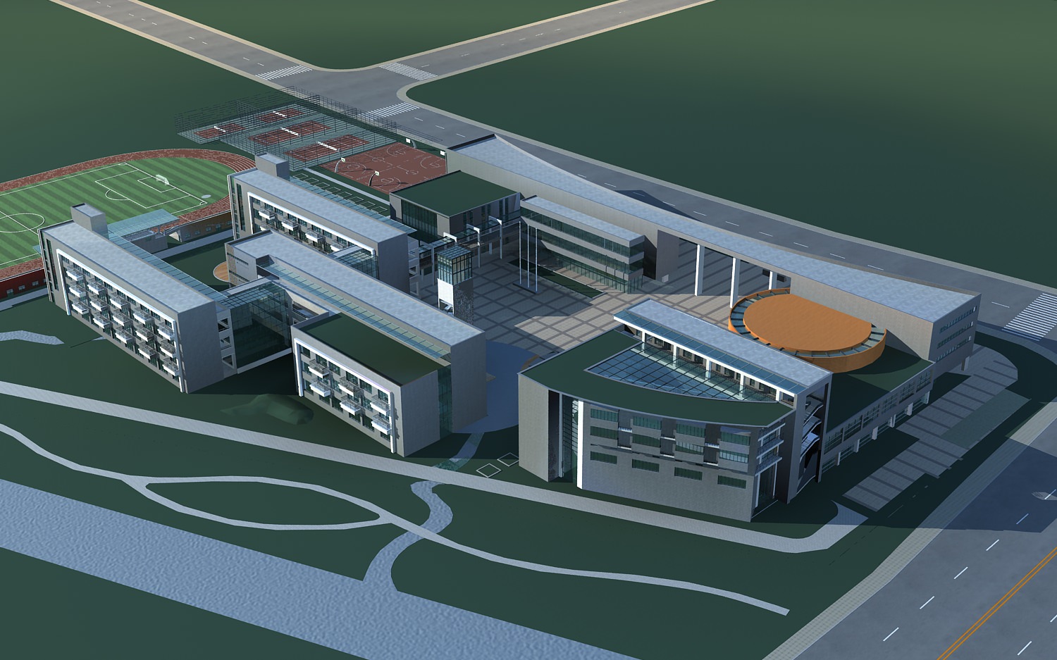 School Building Collection 50 items Vol2 3D model_19
