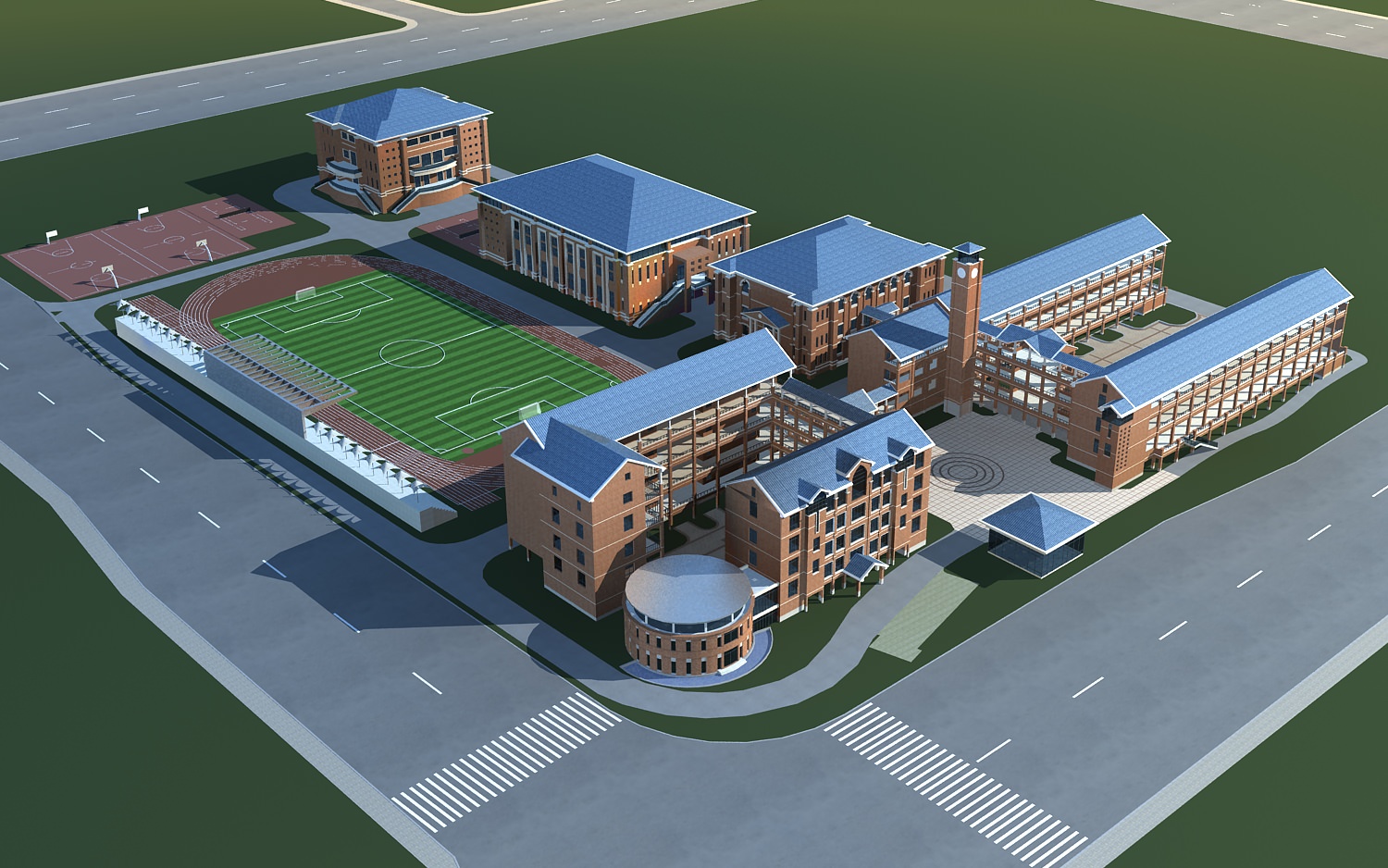 School Building Collection 50 items Vol2 3D model_21