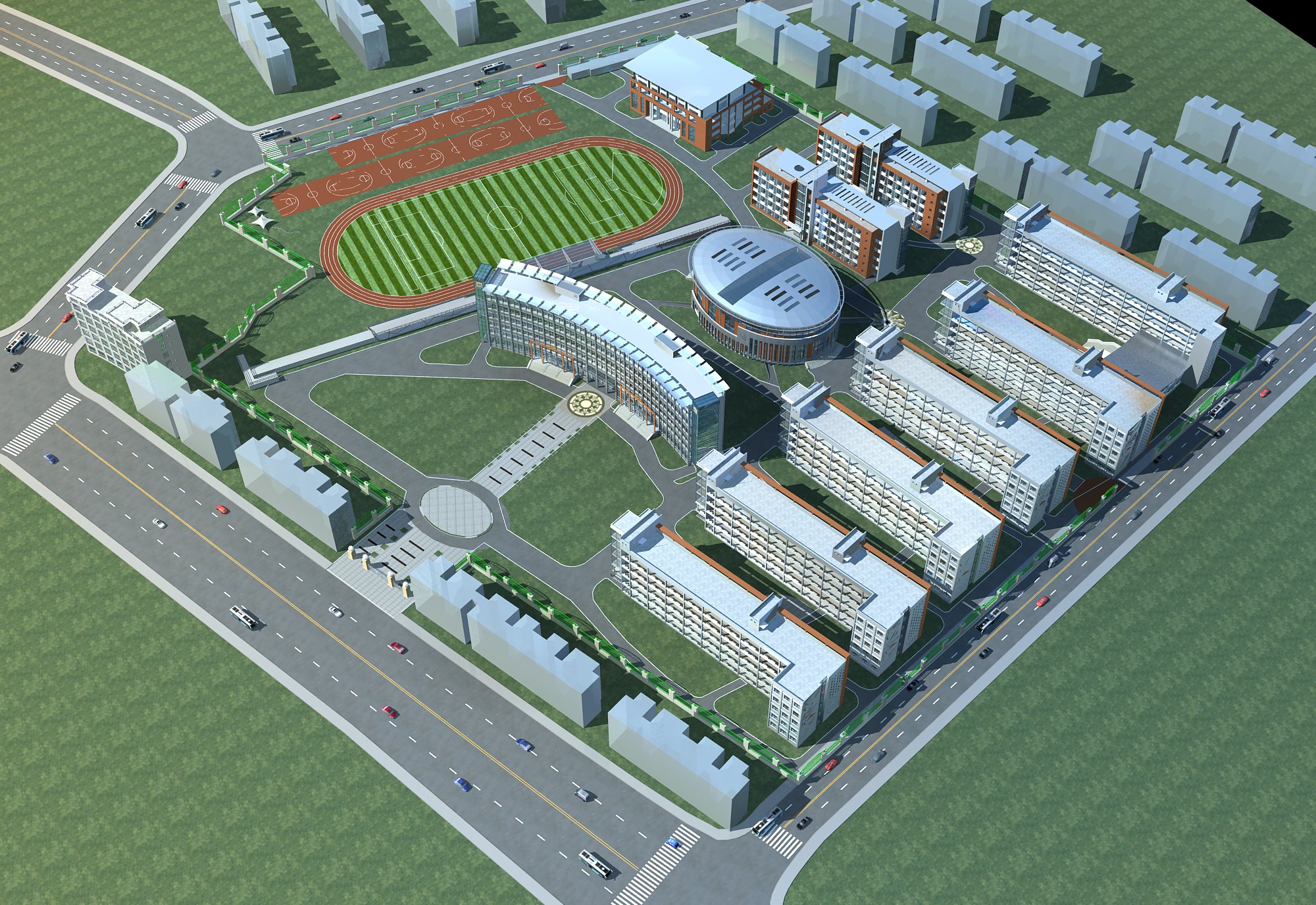 School Building Collection 50 items Vol2 3D model_15