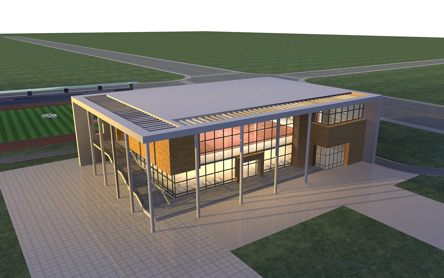 School Building Collection 50 items Vol2 3D model_12