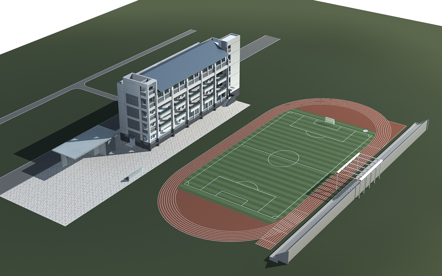 School Building Collection 50 items Vol2 3D model_23