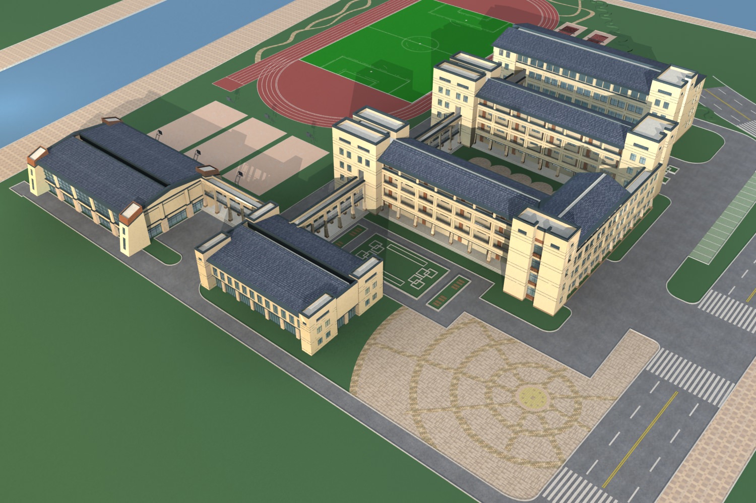 School Building Collection 50 items Vol2 3D model_1