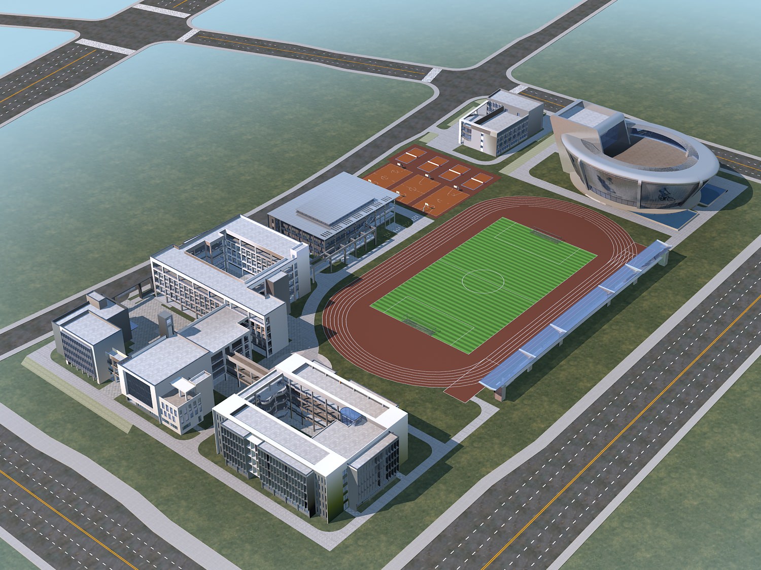 School Building Collection 50 items Vol2 3D model_30