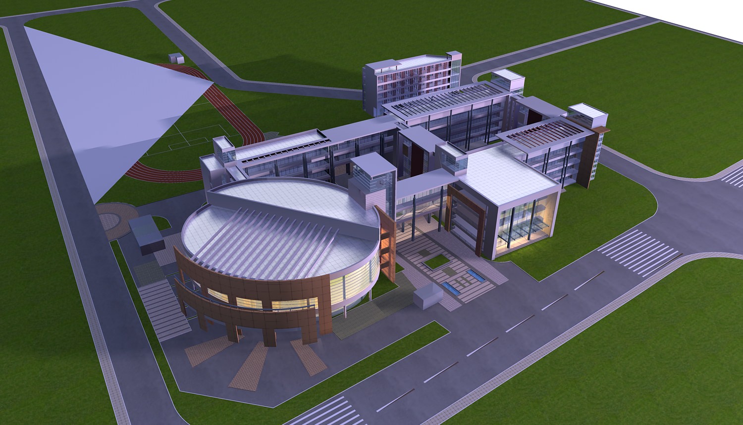 School Building Collection 50 items Vol2 3D model_37