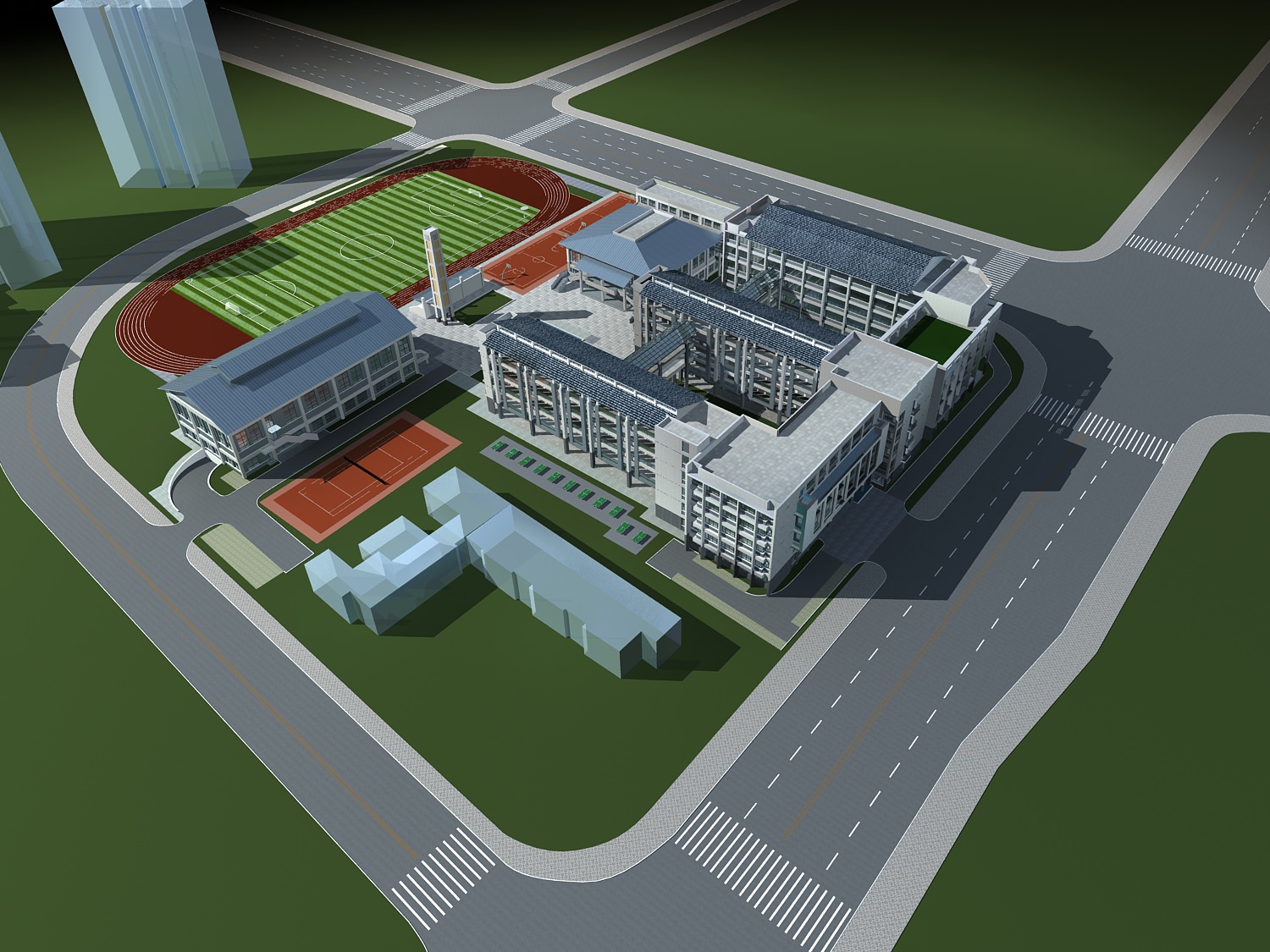 School Building Collection 50 items Vol2 3D model_22