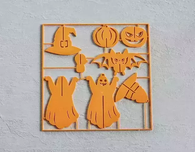 Halloween PUZZLE assembly mini kit