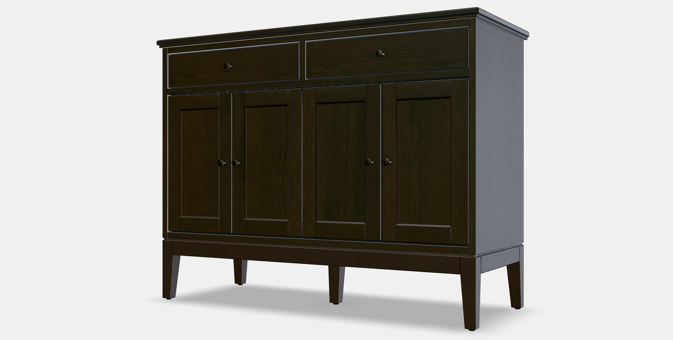 IDANAS Sideboard 1 Low-poly 3D model_13