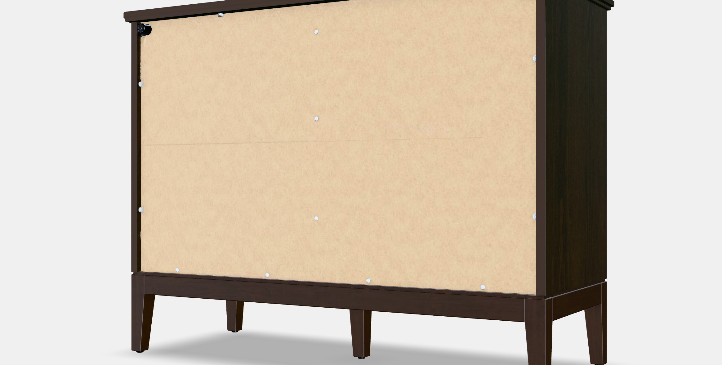 IDANAS Sideboard 1 Low-poly 3D model_4