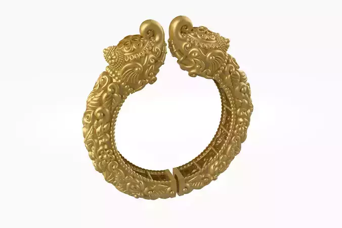 Elephant Spring Bangle File