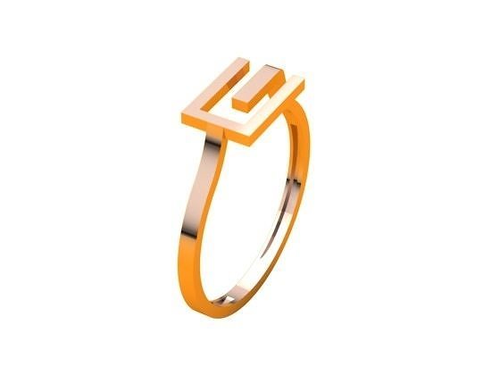 Gold Ring Minimal 5 3D print model