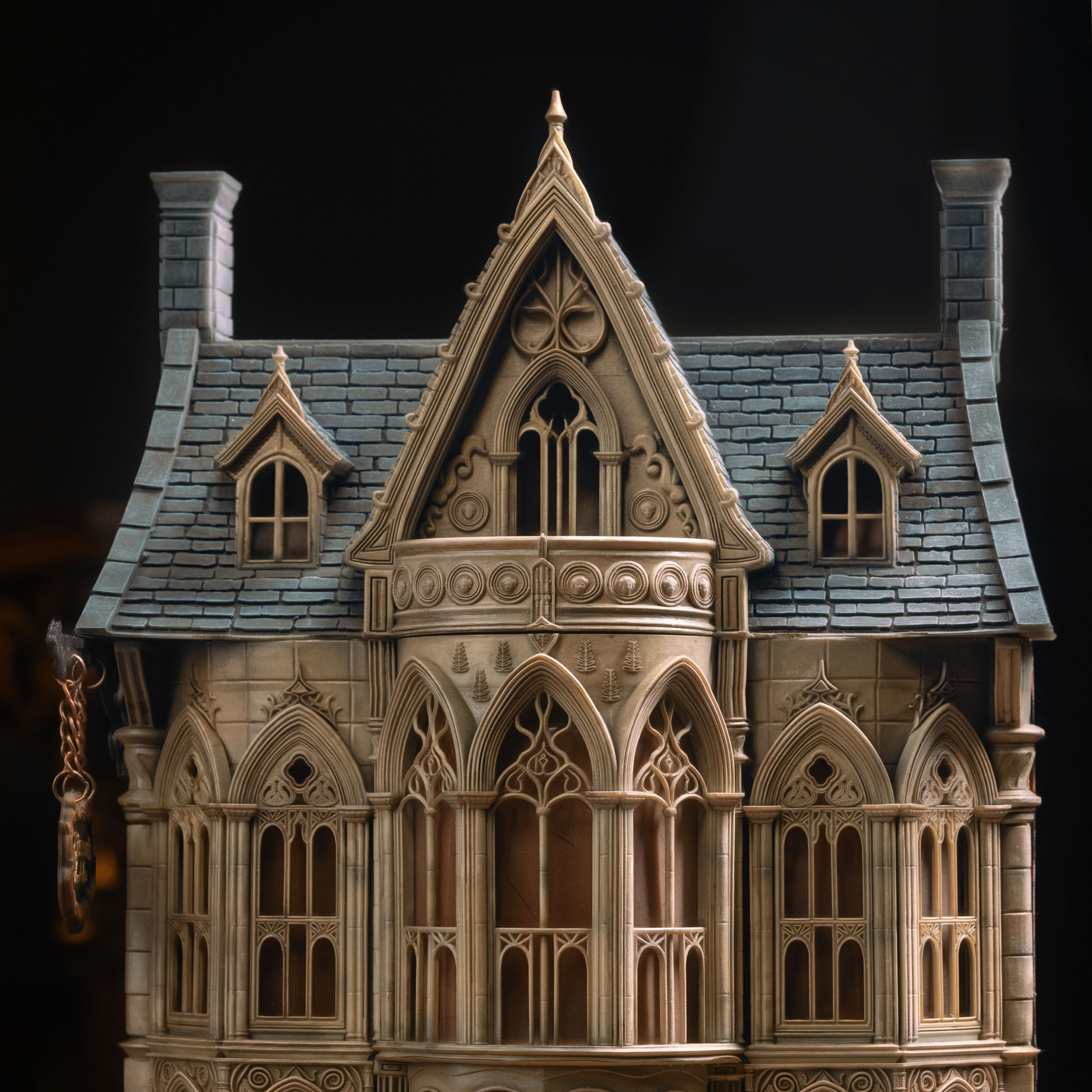 Victorian Magic Shop 3D Printable Book Nook STL File 3D print model_8