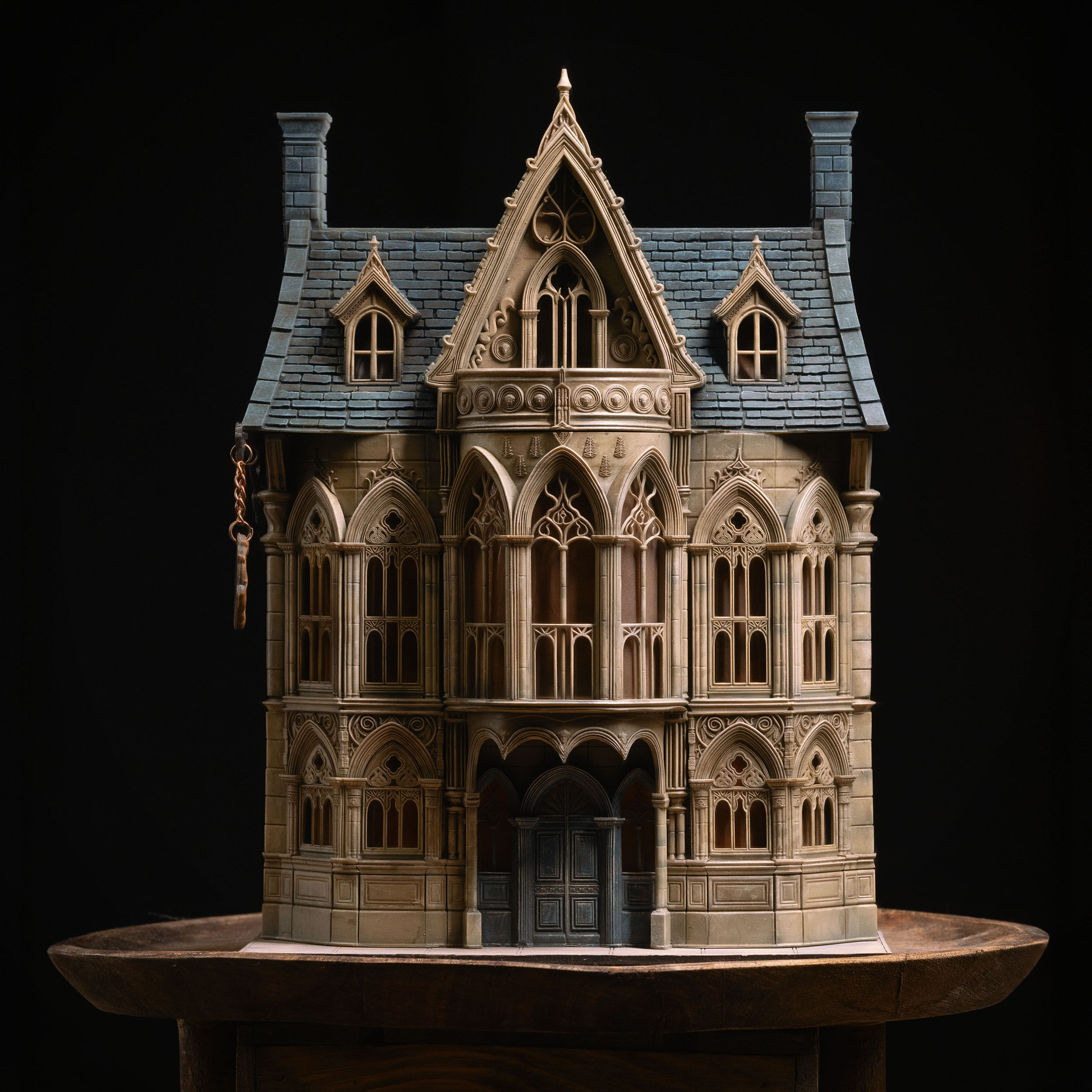 Victorian Magic Shop 3D Printable Book Nook STL File 3D print model_5