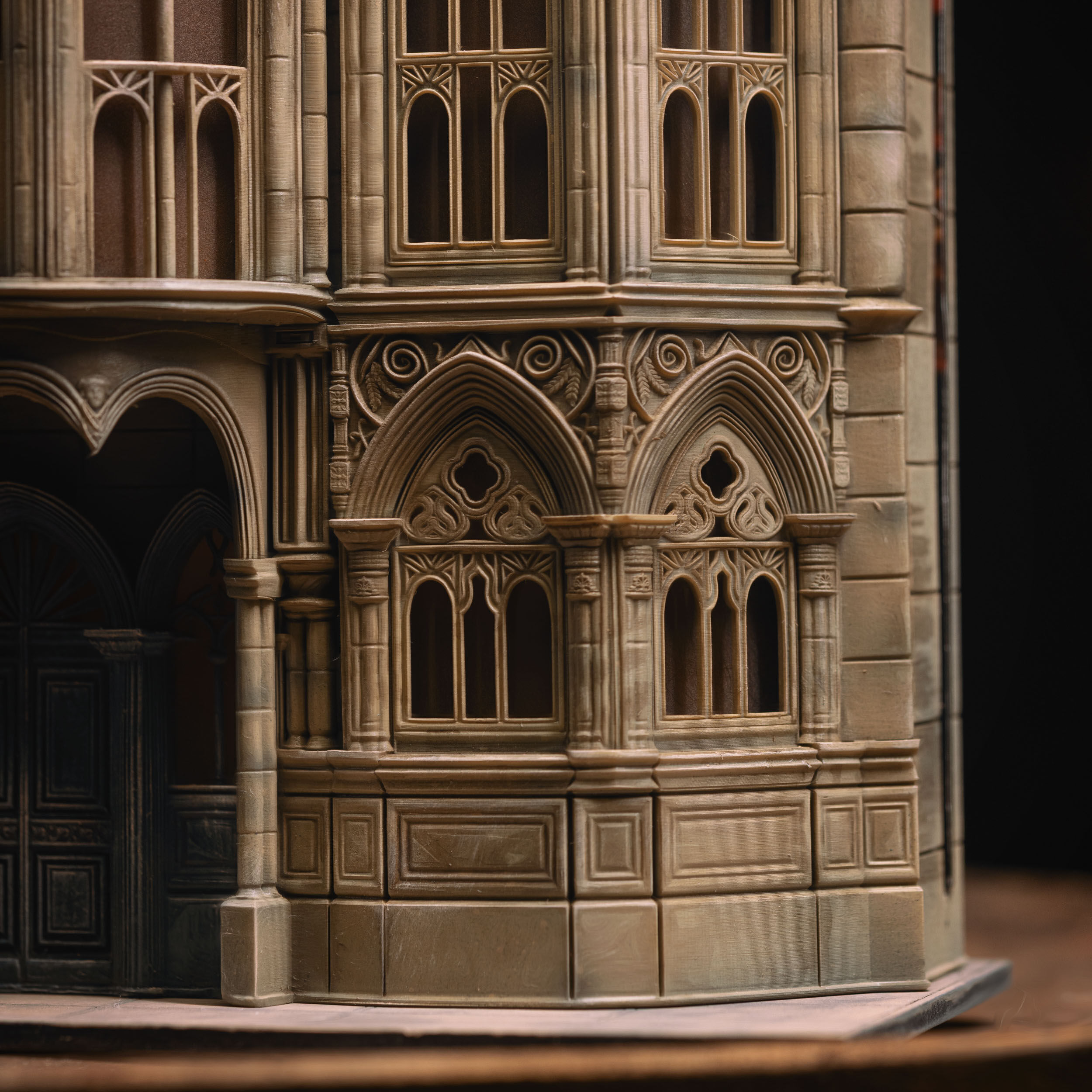 Victorian Magic Shop 3D Printable Book Nook STL File 3D print model_9