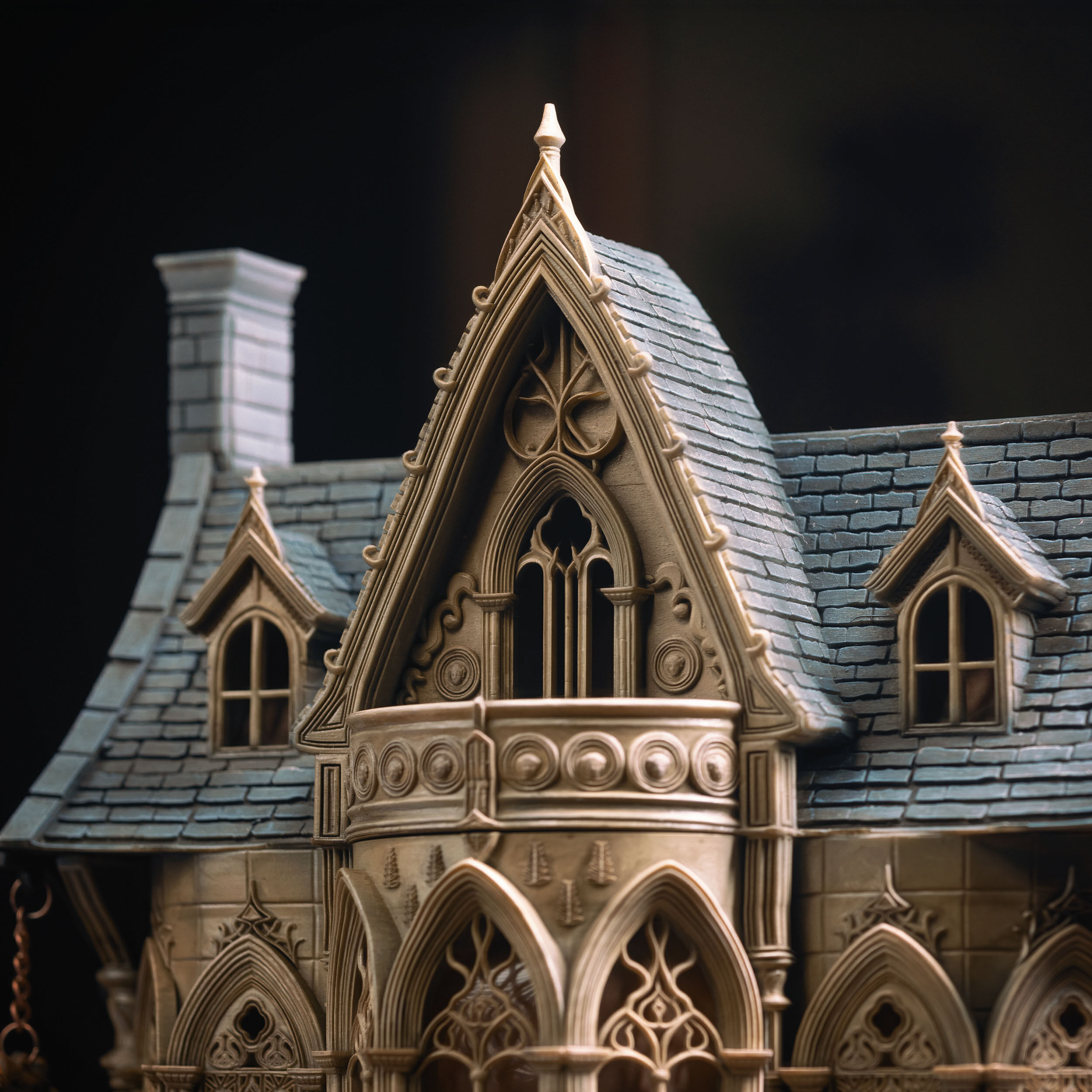 Victorian Magic Shop 3D Printable Book Nook STL File 3D print model_6