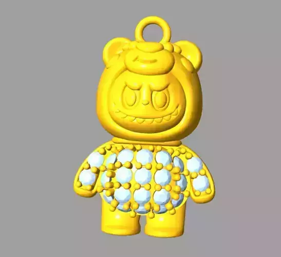 LABUBU DIAMOND PENDANT  MD015