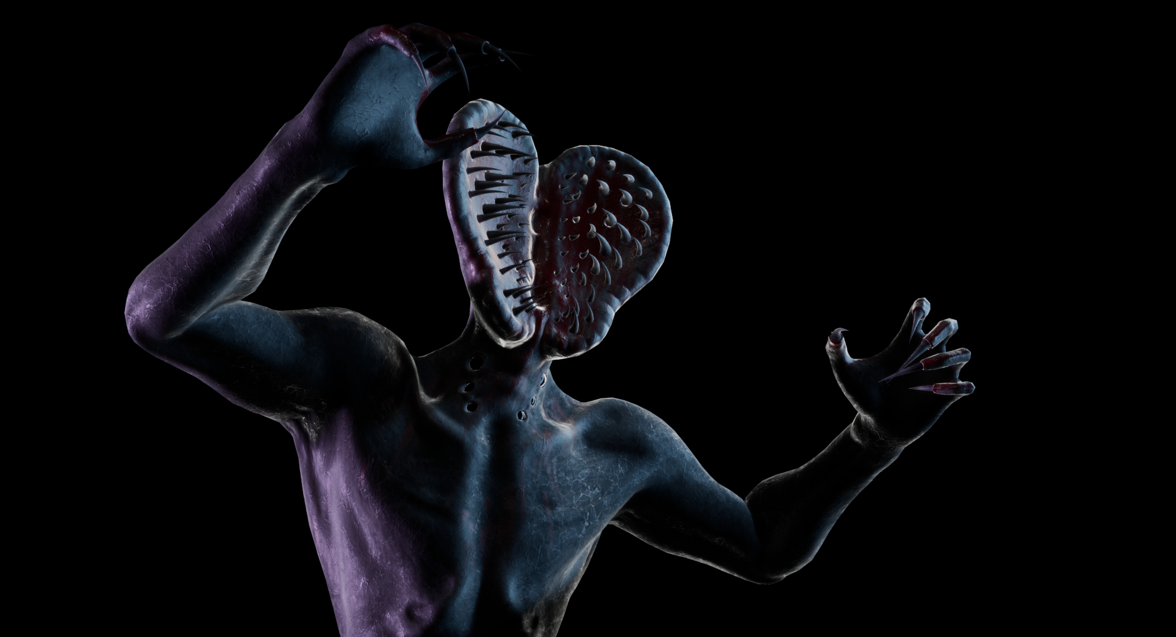 Leatch Game Ready Low-poly 3D model_16