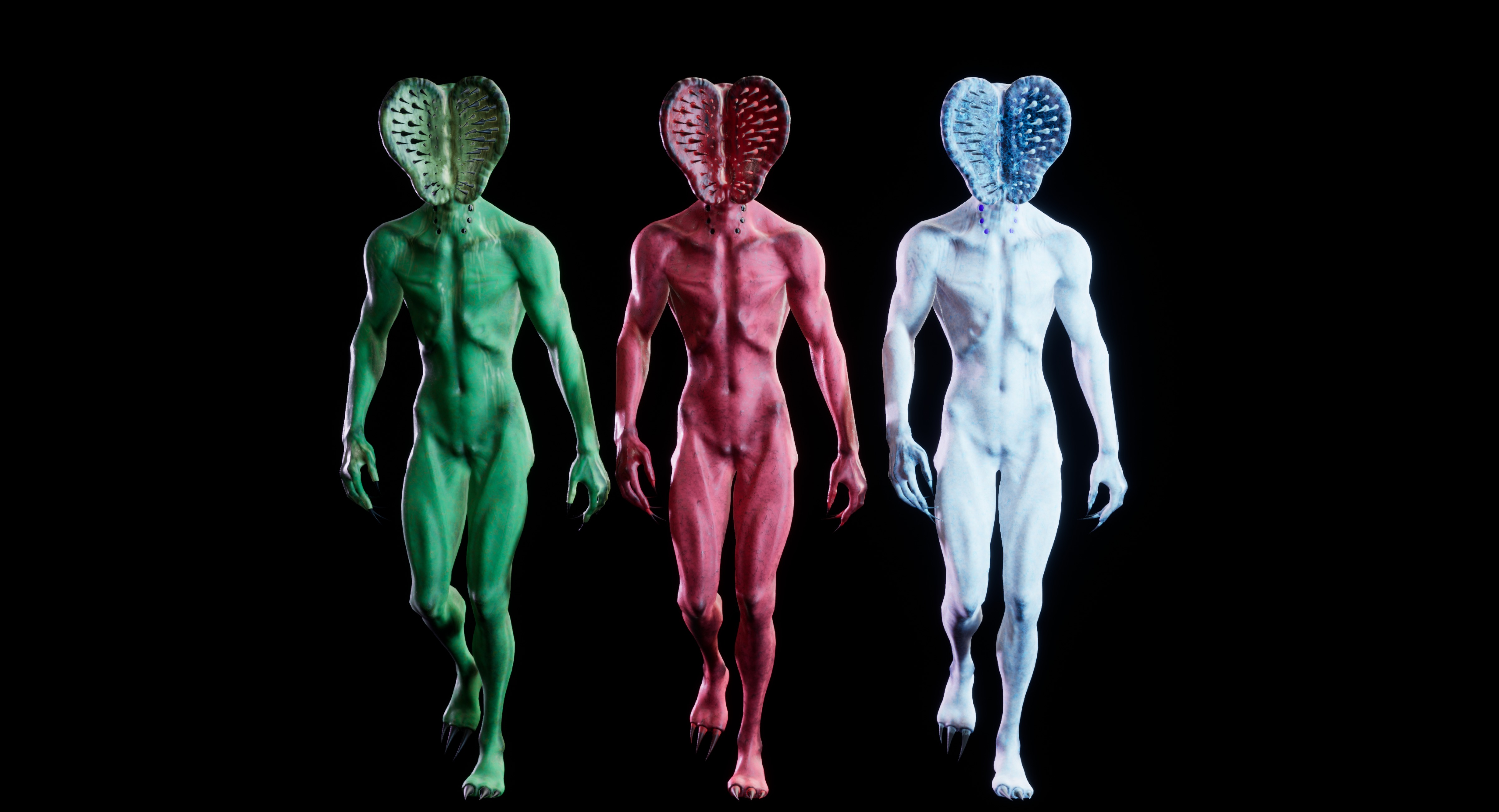 Leatch Game Ready Low-poly 3D model_10